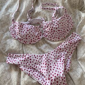 Spotted Pink Bikini